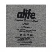 ALIFE Outlined Tee, Heather Grey