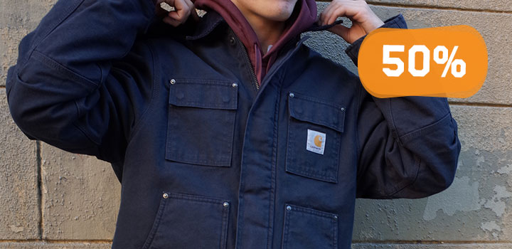 Carhartt 50% hlstore.com