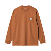 Carhartt WIP L/S Pocket T-Shirt, WIP H Brown