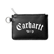 Carhartt WIP Onyx Zip Wallet, Black / White