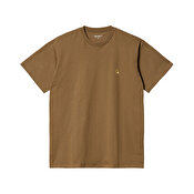 Carhartt WIP S/S Chase T-Shirt, Hamilton Brown / Gold