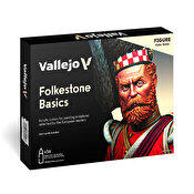 Vallejo Model Color Set Folkestone Basics 16 x 17 ml
