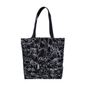 Carhartt WIP Blinkerfluid Tote, Blinkerfluid Print, Black
