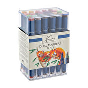 Nassau Fine Art Dual Marker 24-Set