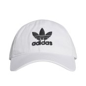 Adidas Originals Trefoil Cap, White Black
