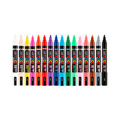 Uni Posca Brush PC-5BR, 16-Set