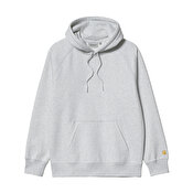 Carhartt Hooded Chase Sweat,Ash Heather / Gold