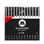 Molotow Blackliner Complete Set, 13pcs
