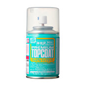 Mr. Hobby Premium Top Coat Semi-Gloss Spray, 86ml