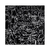Carhartt WIP Blinkerfluid Bandana, Black/Wax
