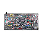 Montana Cans Traffic Jam Beach Towel, Traffic Jam