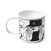 Carhartt WIP Whisper Mug , White / Black