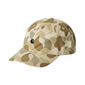 Carhartt WIP Madison Logo Cap, Camo Duck Desert