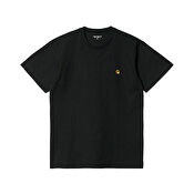 Carhartt WIP S/S Chase T-Shirt, Black / Gold