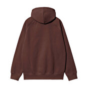 Carhartt WIP Hooded Chase Sweat, Palisander/Gold