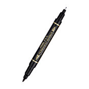 Pentel Twin Tip Marker N75W-A, Black