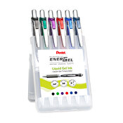 Pentel EnerGel BL77 Permanent Roller 0,7mm, 6-set