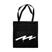 Montana Cotton Bag Monochrome, Black