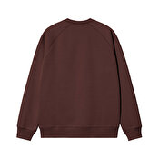 Carhartt WIP Chase Sweat, Palisander/Gold