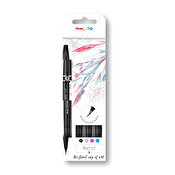 Pentel Brush Sign Artist, 4-set