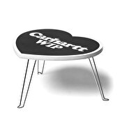 Carhartt WIP Heart Folding Table, Black/White