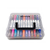 Miya Acrylic Dual Nib Marker 24pcs