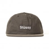 Stussy logo Fusion Cap, Black