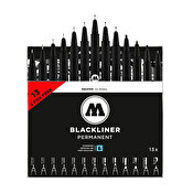 Molotow Blackliner Complete Set, 13st