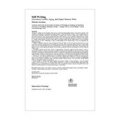 Still Writing - Subcultural Graffiti, Aging, and Digital Memory Work