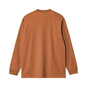 Carhartt WIP L/S Pocket T-Shirt, WIP H Brown