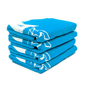 Montana Cans Beach Towel, Blue