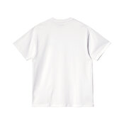 Carhartt WIP S/S Script Embroidery T-Shirt, White/black