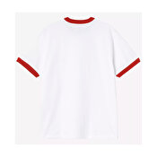 Carhartt WIP S/S Ip Ringer T-Shirt, White/Red