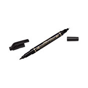 Pentel Twin Tip Marker N75W-A, Black