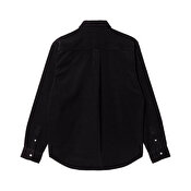 Carhartt WIP L/S Madison Cord Shirt, Black / Wax