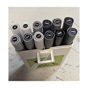Toki Marker 12 set Grey