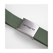 Carhartt WIP Clip Belt Chrome, Dollar Green