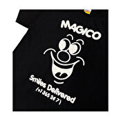 Mágico Smiles Delivered, T-Shirt, Black
