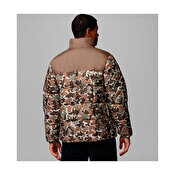 Columbia Puffect IV Printed Jacket, Fossil Puzzle