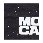 Montana Cotton Bag Typo Logo & Stars, Black