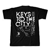 Montana Cans Keys to City T-shirt, Black