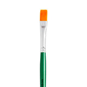 Handover Series 2107 Synthetic Flat One Stroke Brush 3/8 In