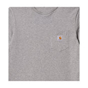 Carhartt WIP S/S Pocket T-Shirt, Grey Heather