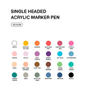Miya Acrylic Marker 24pcs
