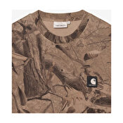 Carhartt WIP L/S Feather Tree T-Shirt, Camo Feather