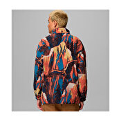 Columbia Helvetia Printed Half Snap Fleece, Teak Brown Soar