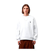 Carhartt WIP Mack Sweat, Ash Heather/Black