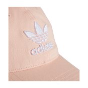 Adidas Originals Trefoil Cap, Blush Pink White