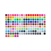 Chotune Alcohol Markers 168-set