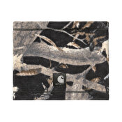 Carhartt WIP Blevin Neckwarmer, Camo Feather Tree, Black